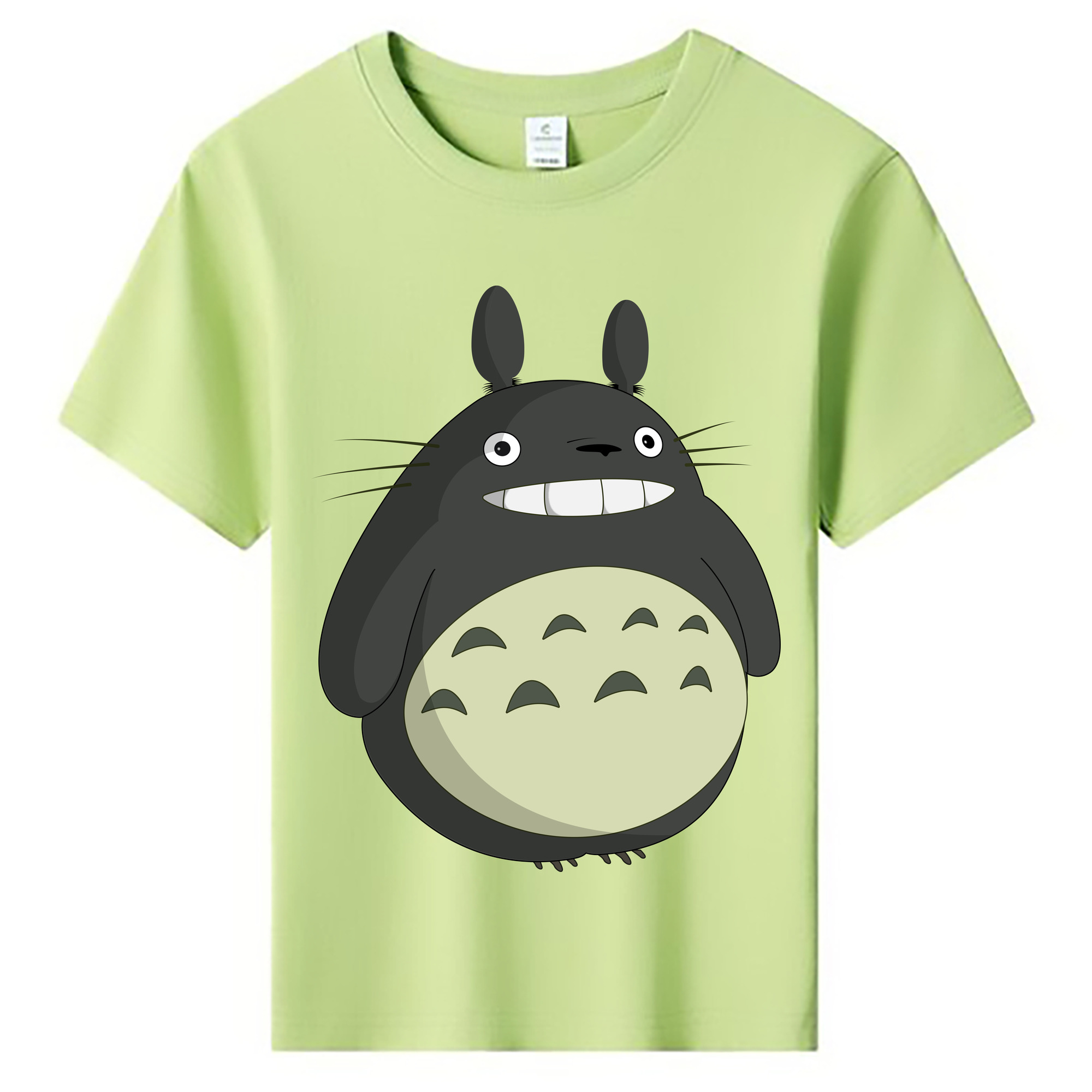 （画像用） となりのトトロ 草壁メイ 草壁サツキ My Neighbor Totoro Satsuki Kusakabe Mei Kusakabe 綿100％キッズTシャツ（フロントプリント）